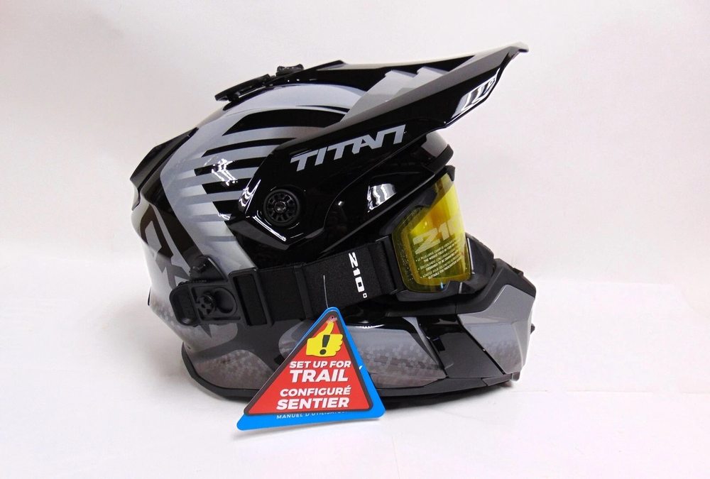 Шлем бэккантри TITAN DL AVID GY GLOSS 3XL