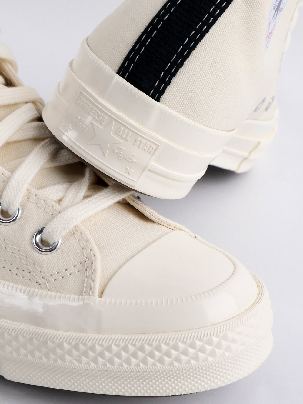 Кеды Converse x Comme des Garcons Play Chuck 70 CDG Hi Off-white