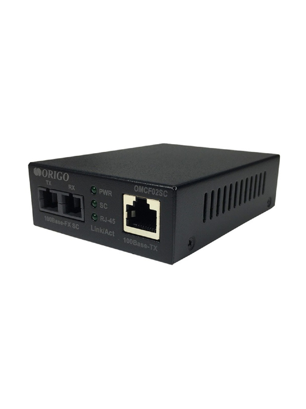 ORIGO OMCF02SC/A1A Медиаконвертер 100Base-TX / 100Base-FX (SC), 1310 нм, многомод, до 2 км