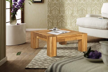 Стол журнальный Клермон-06 из массива дуба