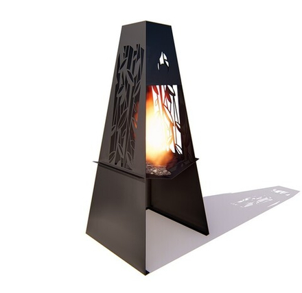 Очаг "Кострище" 90х90х200см