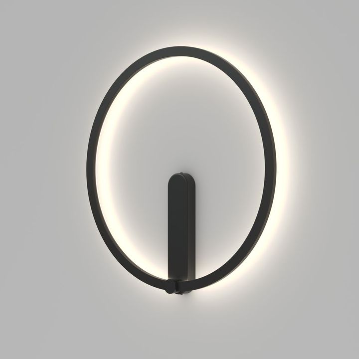 Настенный светодиодный светильник Denkirs Round DK5035-BK