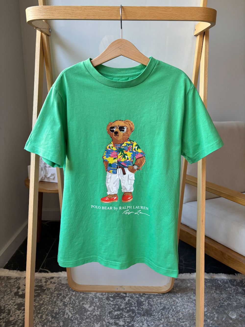 Хлопковая футболка Polo Ralpf Lauren, 140