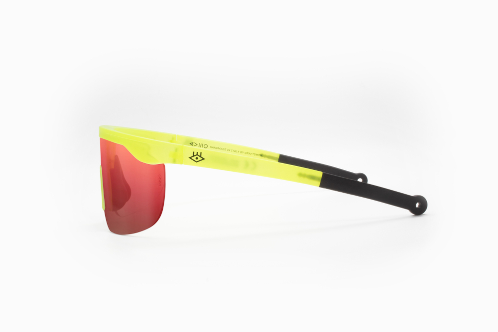 Спортивные очки AVEO Iride / Fluo Yellow / Red Mirror Lens