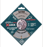 Круг алмазный 125 мм АльфаДиск Турбо X-LOCK 90146443