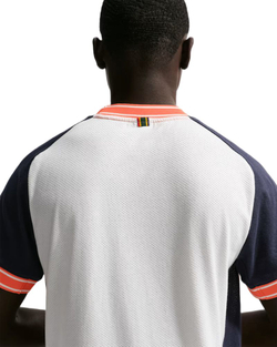 Теннисная футболка Nike Court Heritage Tennis - sail/dark obsidian