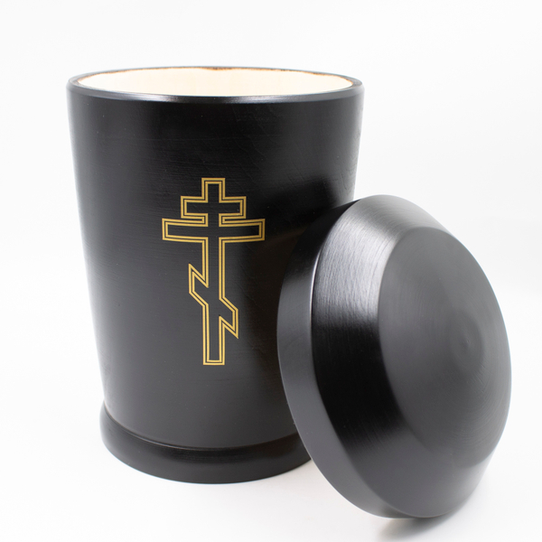 Урна биоразлагаемая «Вера» черная