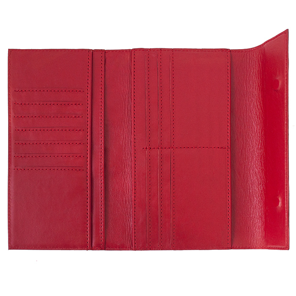 Портмоне «Bubbles». Цвет красный