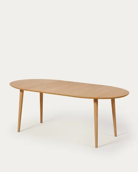 Стол Oakland раздвижной, 120-200х90 см, шпон дуба