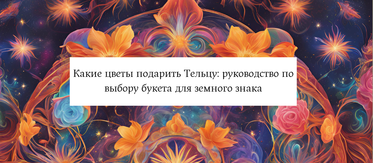 Какие цветы подарить Тельцу: руководство по выбору букета для земного знака