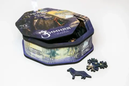 Пазл "Зимняя сказка", ХДФ, 20*20, 30 элементов