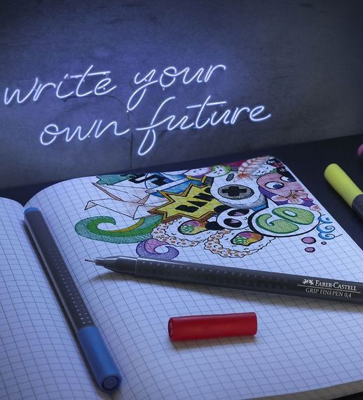 Qələm gel 0.4 liner 30rəng 151630 Faber Castell