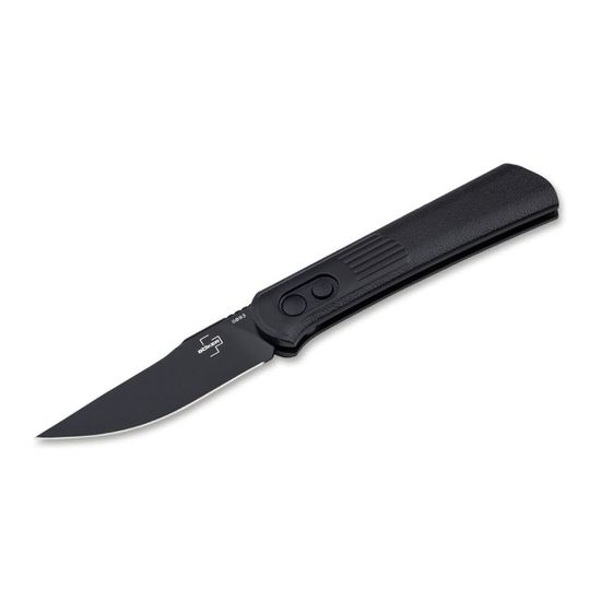Нож Boker 01BO346 Alluvial All Black с клинком из стали D2, рукоять алюминий 6061 T-6