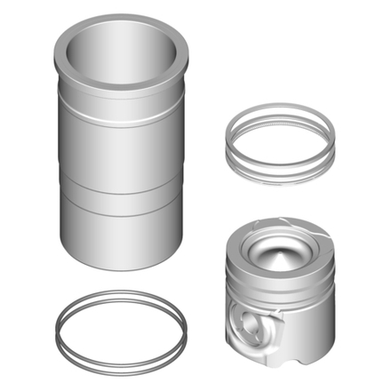 53443.1004006-20 Гильза, поршень, палец, поршневые и уплотнительные кольца