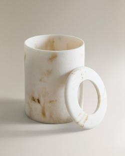 Zara Home ведро для мусора, мрамор, бежевый · 4532/743