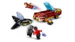 Конструктор LEGO Marvel 76310 Машина Железного человека и Черная пантера против Красного Халка