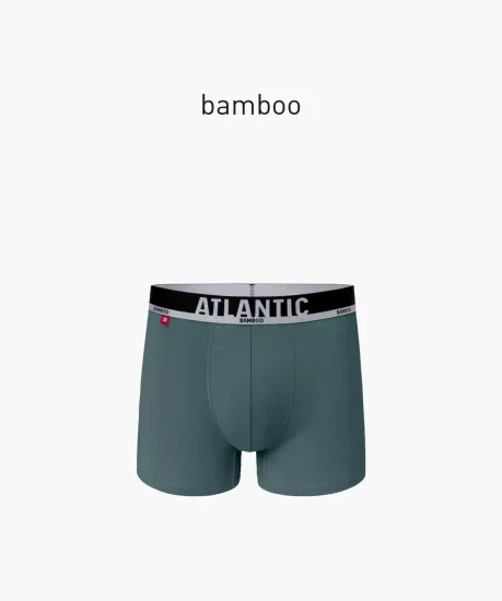 Трусы мужские боксеры, Atlantic MH-1187, изумрудные