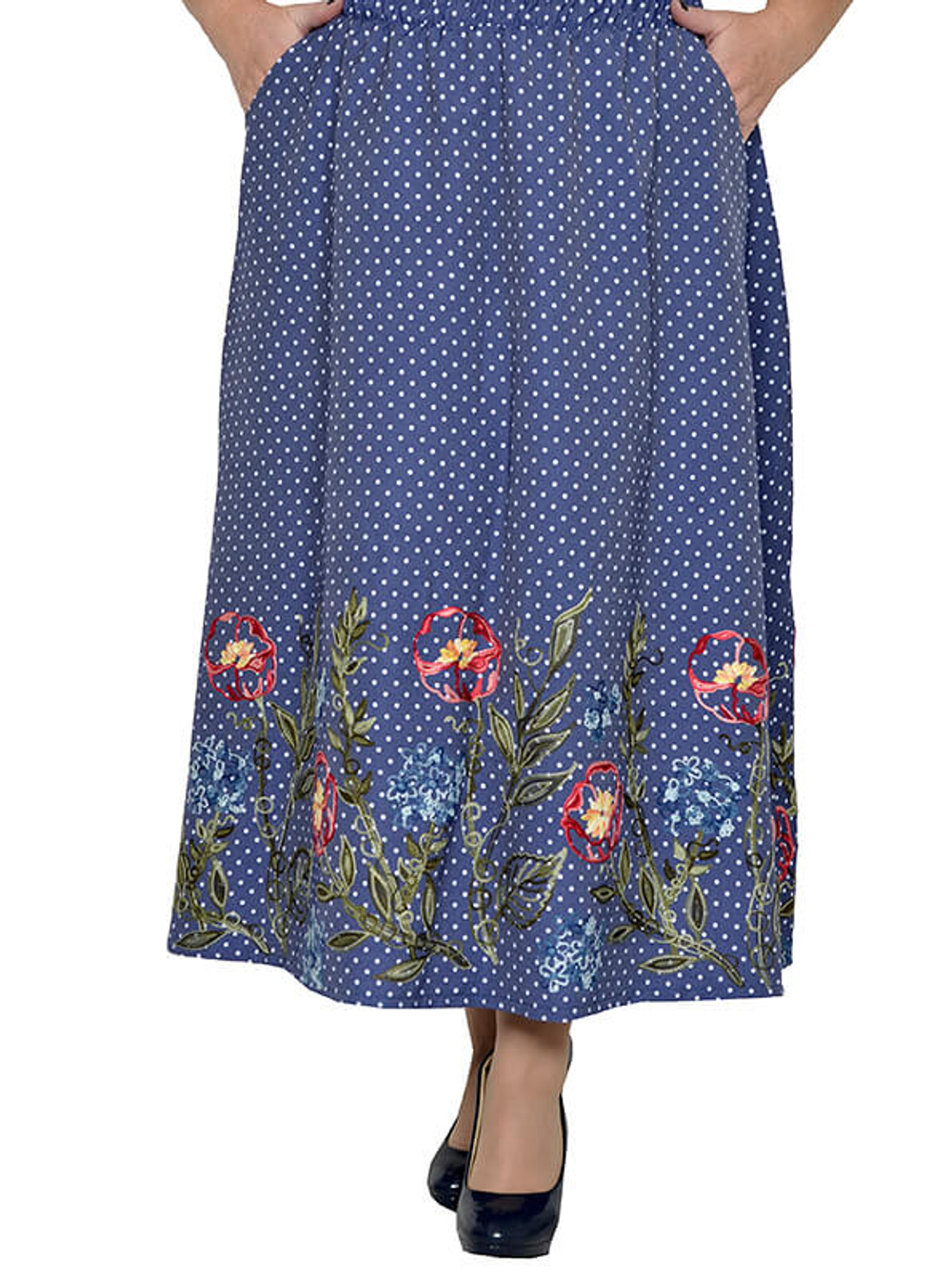 Юбка летняя джинсовая Варвара