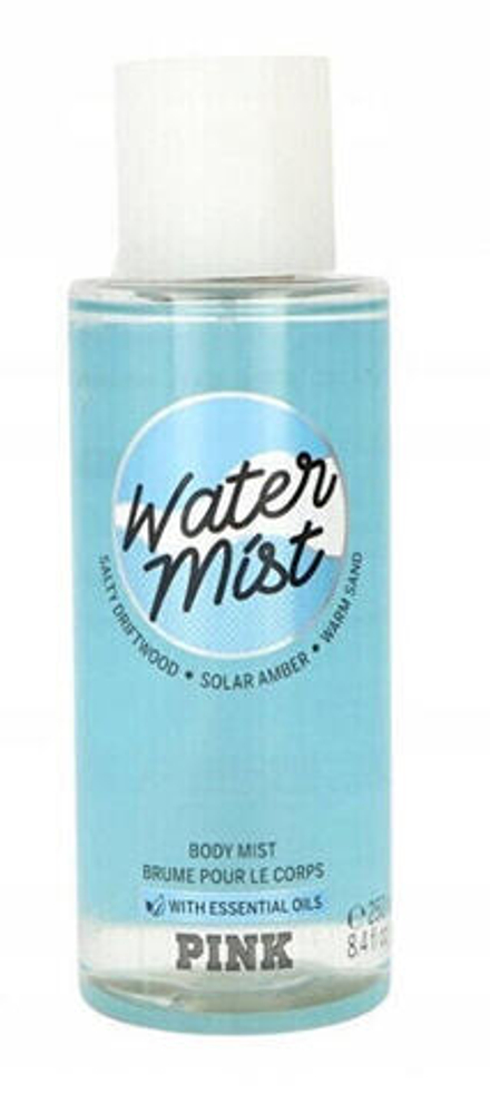 Жидкость для тела Pink Water Mist Виктория Секрет с ароматом дрейфвуда и янтаря
