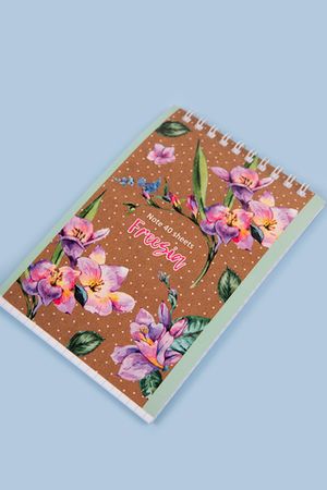 Блокнот А6 40л. на гребне BG "Floral&Craft" 2