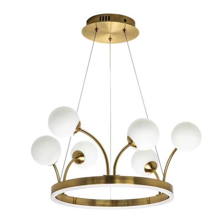 Подвесная светодиодная люстра Modelux Modestyle MS.1535.6 BS