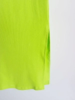 Платье лапша длинное без рукавов