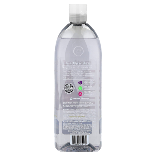 Method, Gel Hand Wash, Refill, Sweet Water, 34 fl oz (1 L)