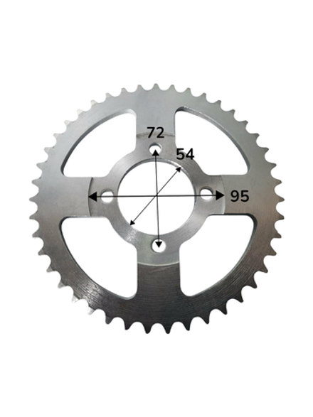 набор 2 звезды и Цепь 14Т-41Т 420-98L мопед Alpha альфа