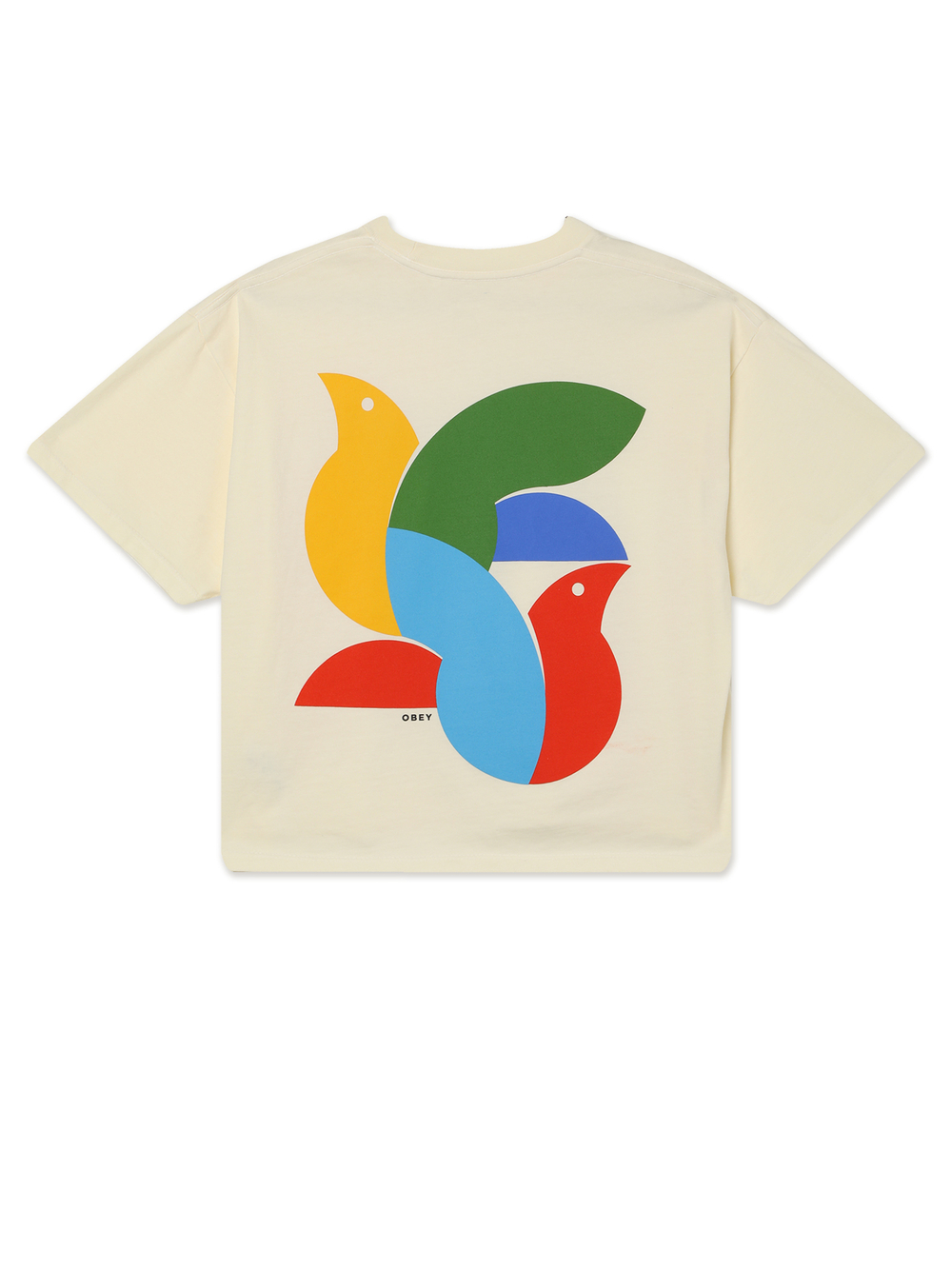 Женская Футболка Obey Paper Bird