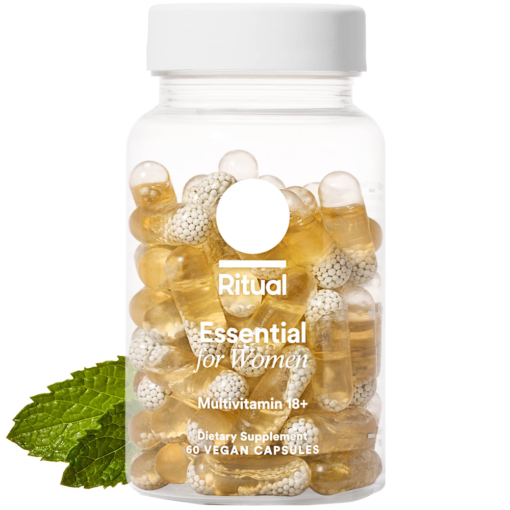 Ritual, Essential for Women, мультивитамины для женщин старше 18 лет, с мятным вкусом, 60 веганских капсул