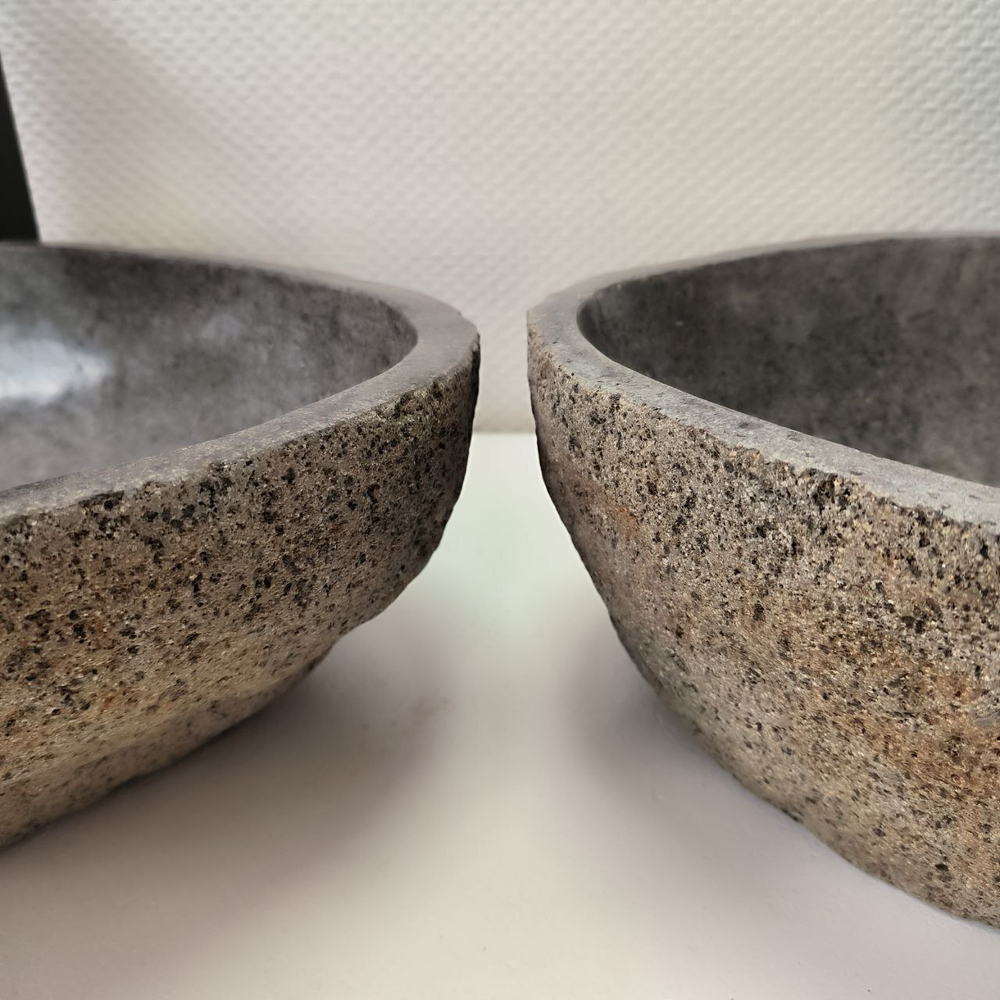 Раковина из речного камня RS63840 56*44*15 2шт 0127