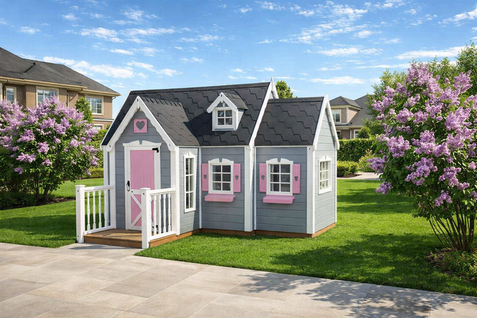 Детский деревянный домик Розалия