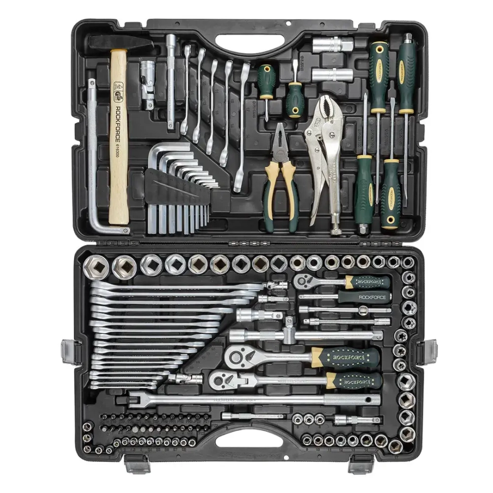 Набор инструментов 142 пр.1/4''3/8''1/2''(6-гр.)(4-32мм) RockForce##Rock FORCE RF-41421-5