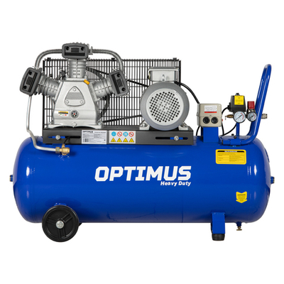 OPT-301058 Компрессор поршневой, 580 л/мин, 3 КВт, 380 В, ресивер 100 л