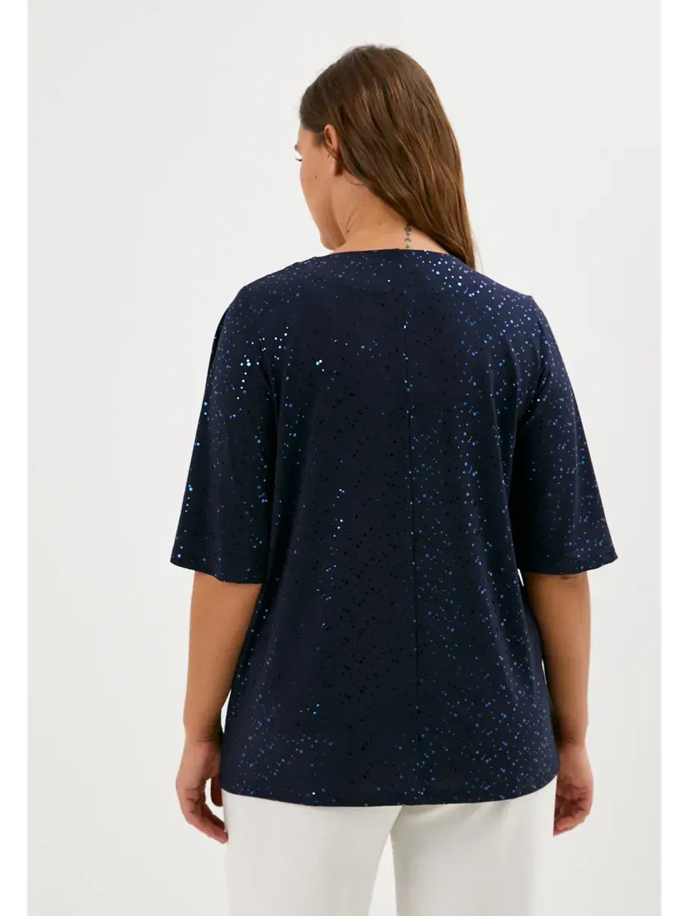Блузка с пайетками нарядная