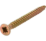 САМОРЕЗ УНИВЕРС.KRANZ 3Х35, ЖЕЛТ.ЦИНК, КОРОБ (200 ШТ./УП.)