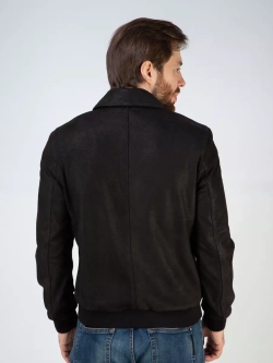 Кожаная куртка демисезонная замша