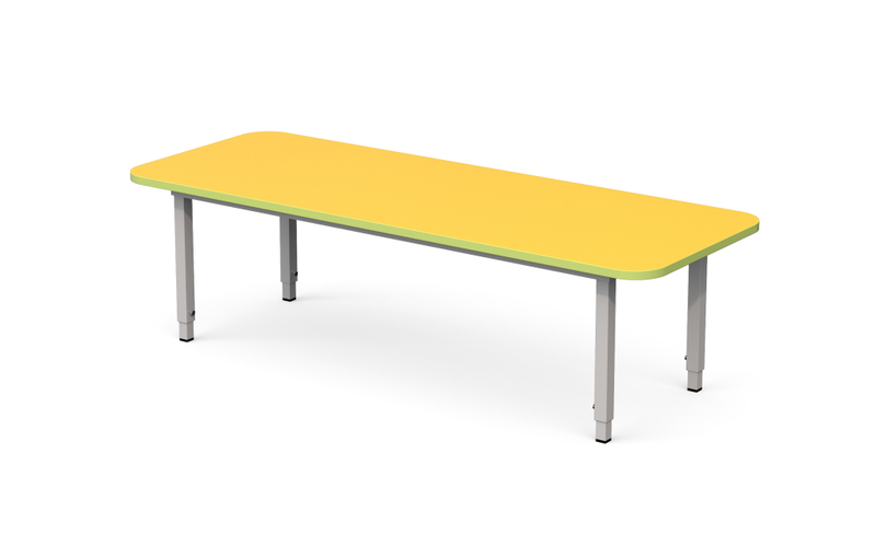 Стол детский прямоугольный 1100х450 регулируемый