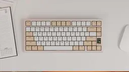 Chilkey ND75 LP Milk Tea — вид под углом