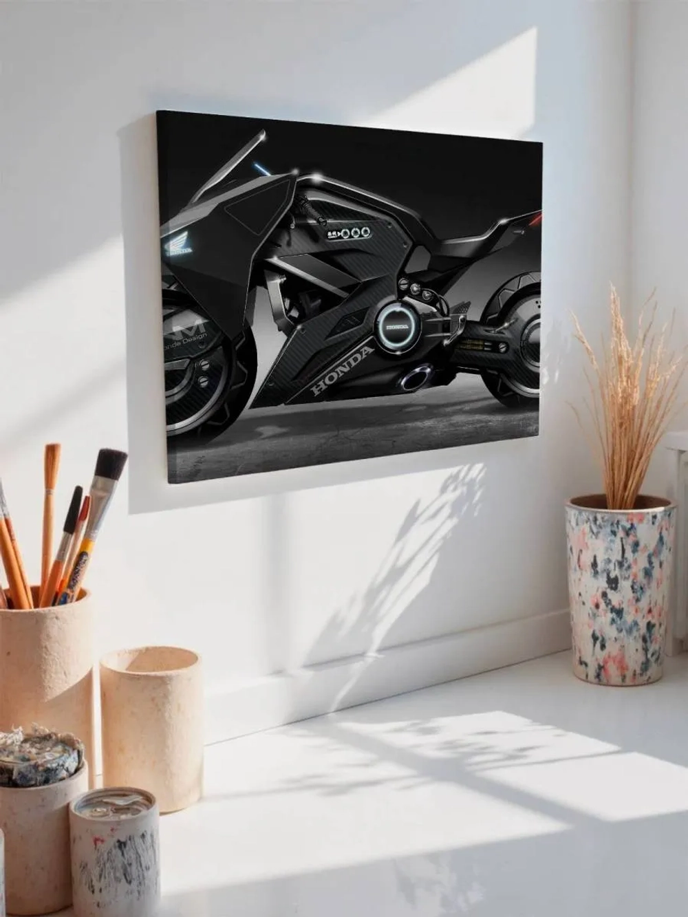 Картина на стену 40 X 50 Мотоцикл
