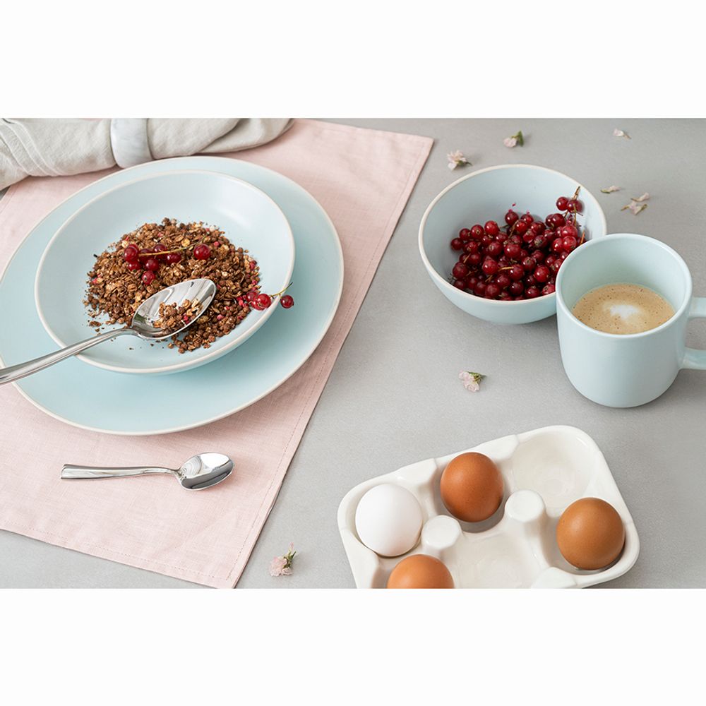 Подставка для яиц Simplicity, 18,6х12,4 см, белая