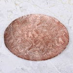 Тарелка 20см «Ривьера»розовое золото