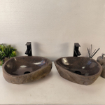 Раковина из речного камня ПАРА! RS-65336 46*36*15 0865