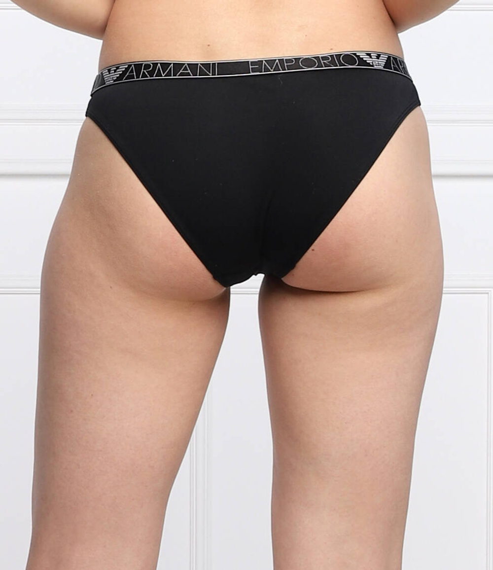 трусики 2 пары Emporio Armani - черный(163334 2R235)