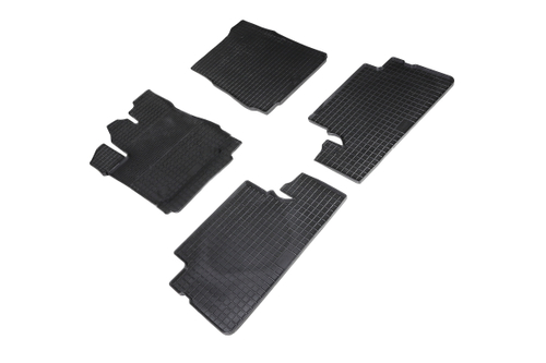 Резиновые коврики Сетка для коммерческого транспорта для Toyota Alphard III 2015-н.в., Seintex.86738