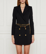 Платье с ремешком Elisabetta Franchi - черный(AB65746E2)