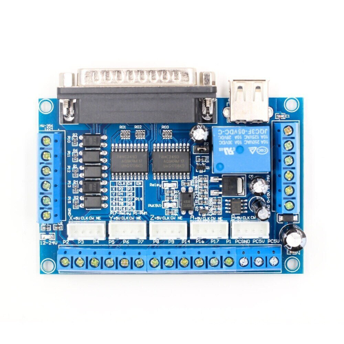 Контроллер Mach3 5-осевой Breakout  для шаговых двигателей