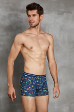 Мужские трусы-боксеры Doreanse Skeleton (Размер: S) (Цвет: синий)