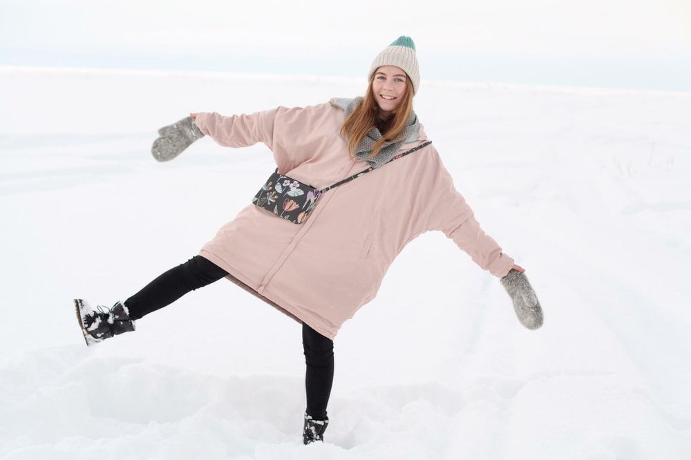 Парка ko-ko-ko Пудровая Нежно-Розовая