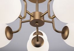 Люстра на штанге Maytoni Erich MOD221PL-10G